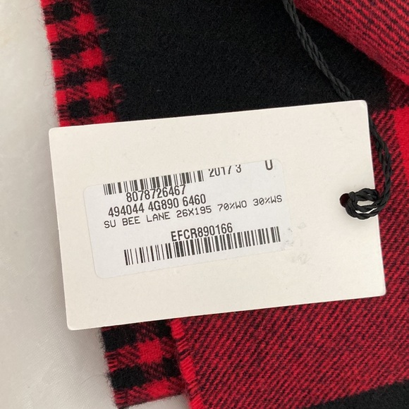 Gucci Reversible Cashmere and Wool Scarf - Picture 8 of 10